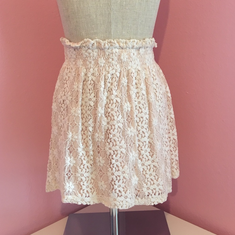 Lace Flower Skirt